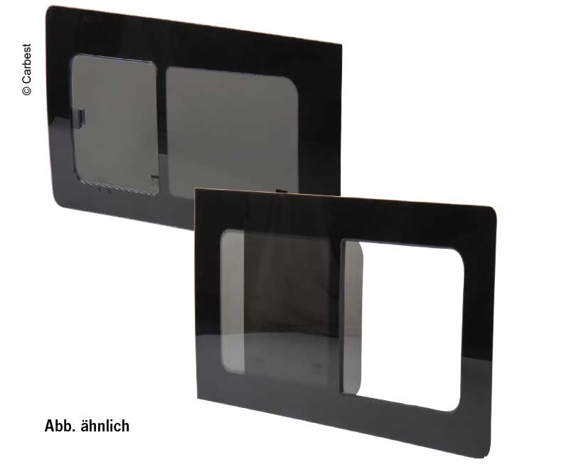 Finestrino scorrevole in vetro di sicurezza oscurato per Fiat Ducato