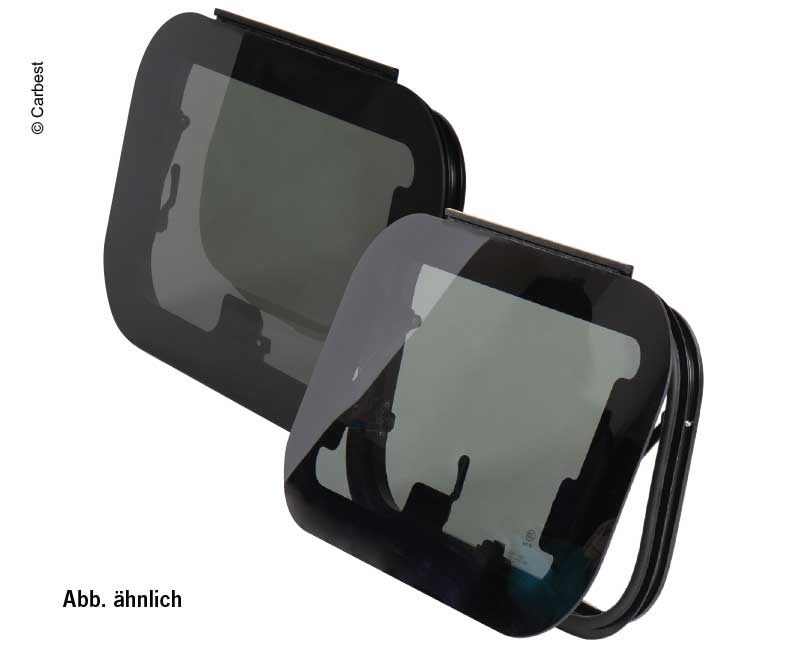 Carbest RW Eco - finestra a compasso per camper e van - in vetro di sicurezza - 800x450mm