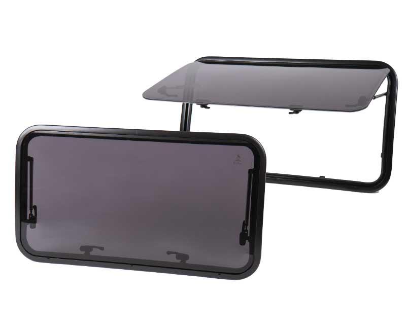 Carbest RW Van - finestra a compasso per van - curvata - 900x500mm