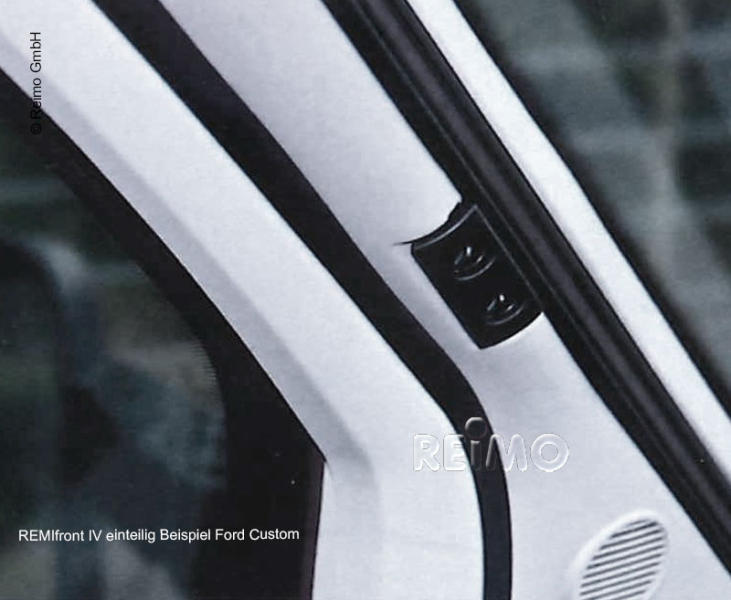 Remis RemiFront IV - Oscurante plissettato avvolgibile per parabrezza Ford Transit Custom 2012-2017 senza View Pack