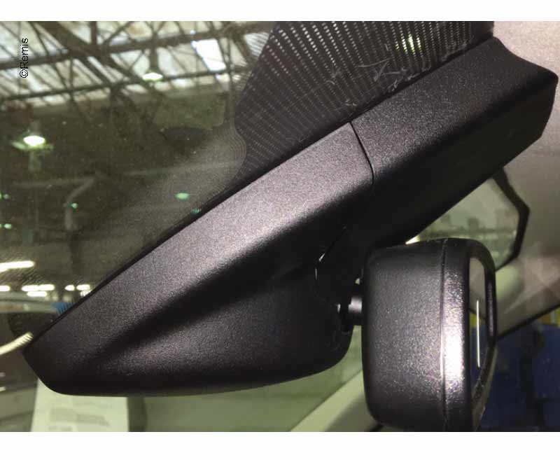 Remis RemiFront IV - Oscurante plissettato avvolgibile per parabrezza Ford Transit Custom 2012-2017 con View Pack 3