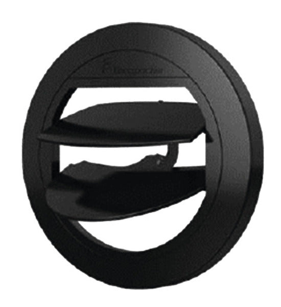 Eberspächer Bocchetta d'aria richiudibili per riscaldatore Airtronic D2, Ø50/60mm - Nero