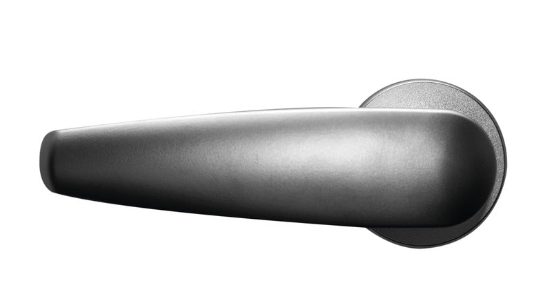 Serratura per porta bagno camper - chiusura a 3 punti - cromato opaco