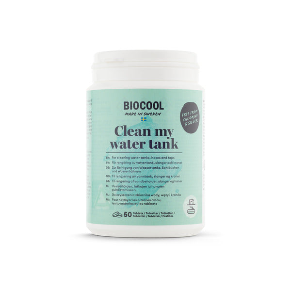 Biocool Clean my Water Tank - compresse per pulizia impianto di scarico, serbatoi di recupero del camper
