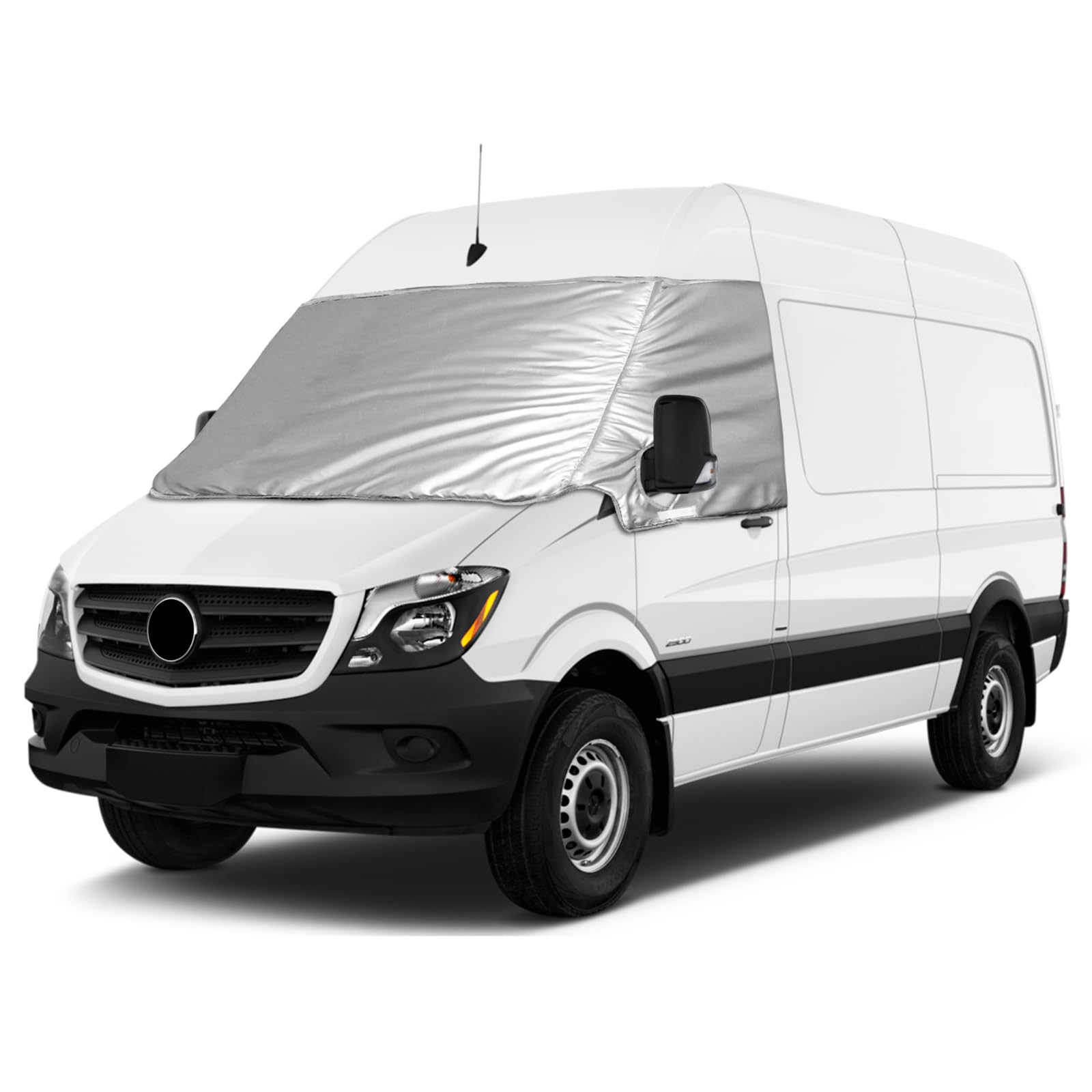Carbest Copertura esterna camper van - Mercedes Sprinter dal 2015 - Parabrezza e finestrini