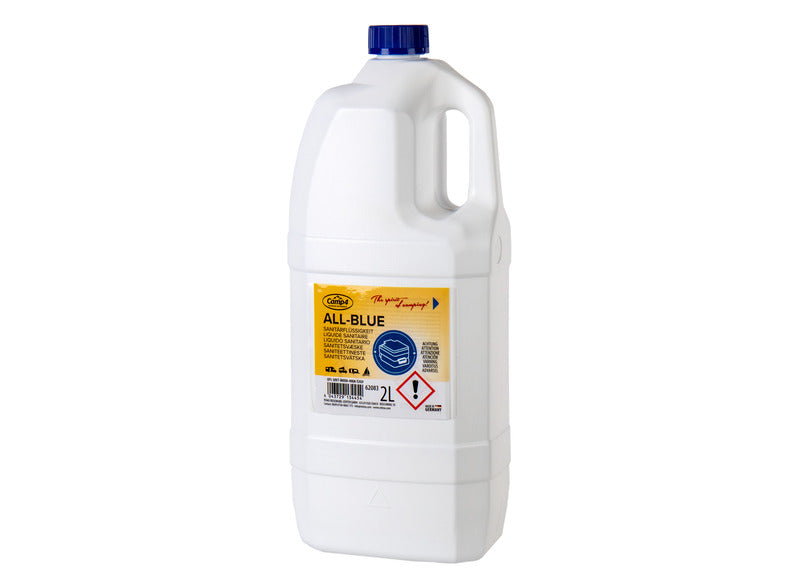 Disgregante chimico blu per wc camper - Camp4 ALL BLUE - Blu
