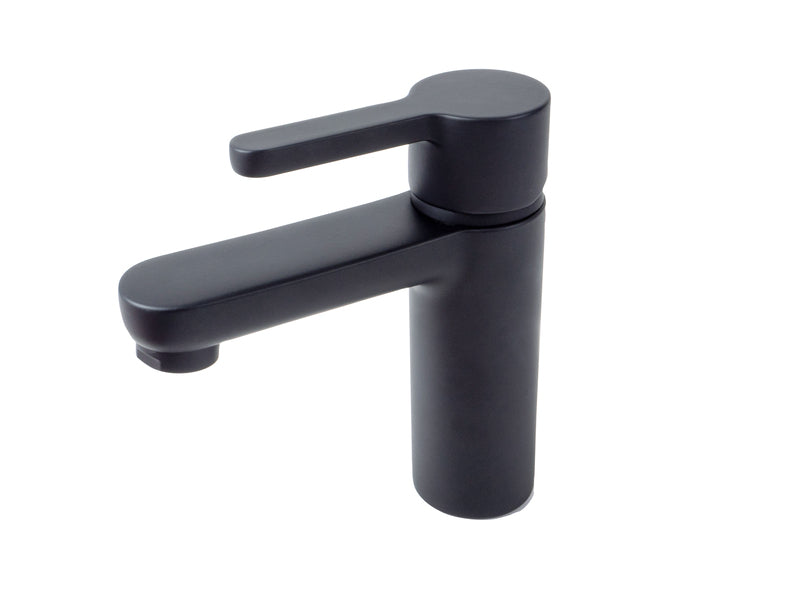 Miscelatore monocomando nero opaco