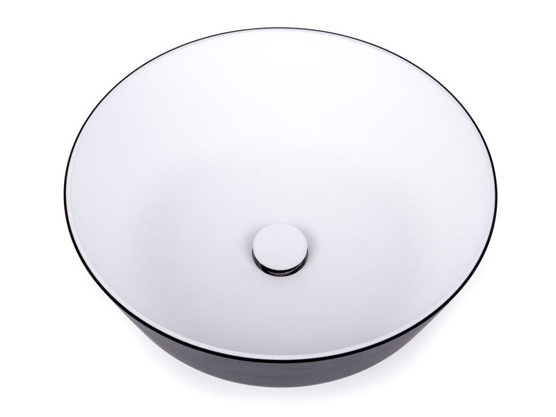 Lavabo tondo in Ocritech