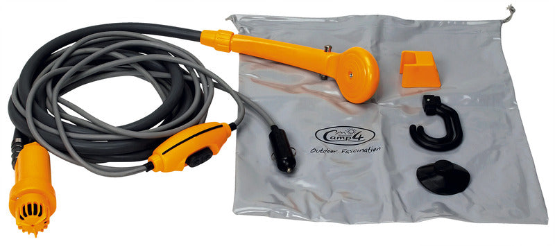 Camp4 Doccia esterna 12V con pompa a immersione e interruttore
