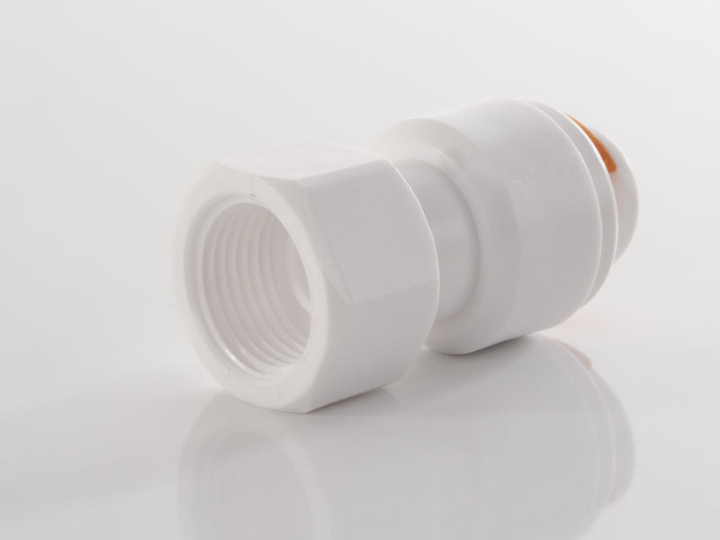 Carbest - connettore dritto femmina 3/8" + innesto rapido