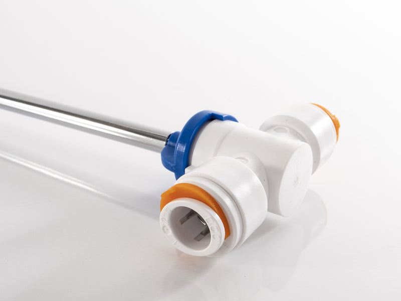 Carbest - valvola intercettazione con prolunga ad innesto rapido