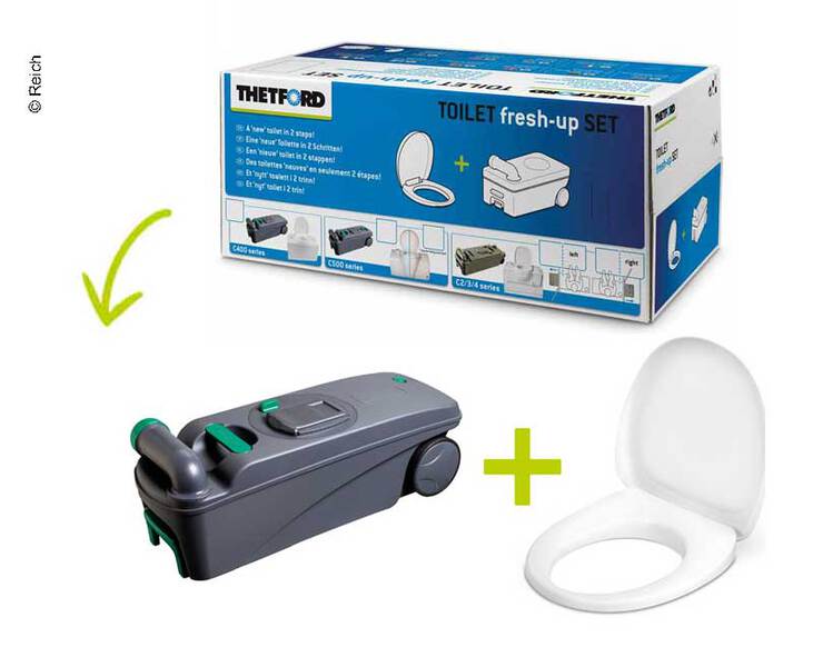 Thetford Fresh Up Set - Kit per il ripristino delle toilette C400