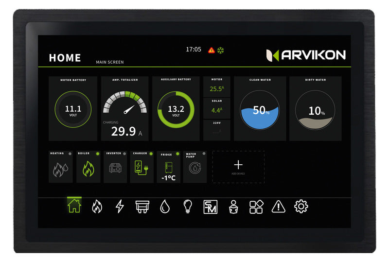 Arvikon Smart Caravaning Innovativo sistema di controllo per camper e motorhome con accessori