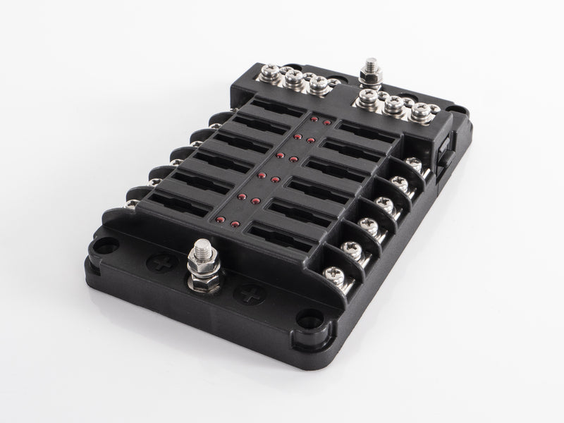 Morsettiera per distrubuzione 12V - 12 contatti
