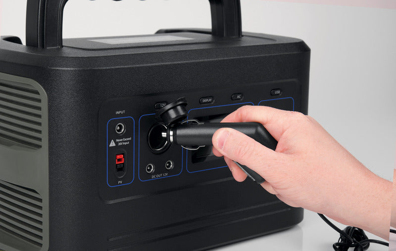 Powerstation Carbest al litio LIFePo4 - 32Ah con inverter 500W