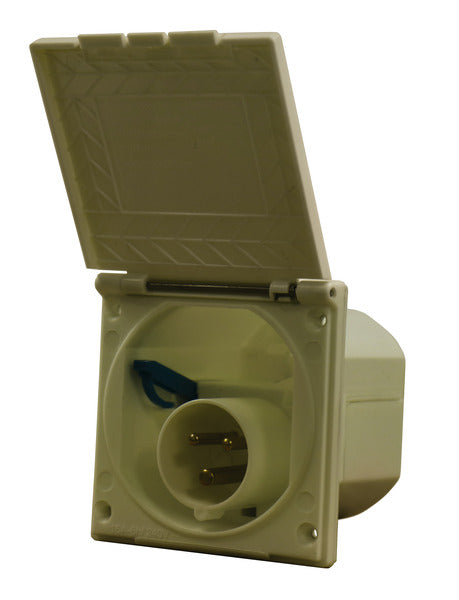 Presa esterna camper CEE 230V - Beige