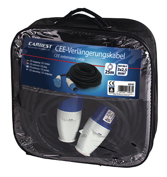 Cavo di prolunga 230V 10m con spine CEE