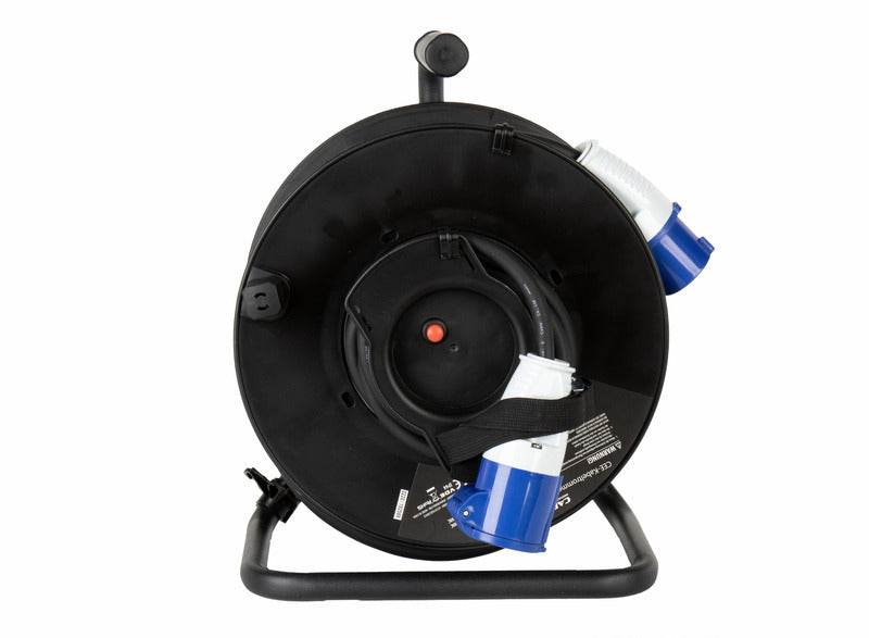 Avvolgitore con cavo 230V per collegamento a colonnina, lunghezza 25m