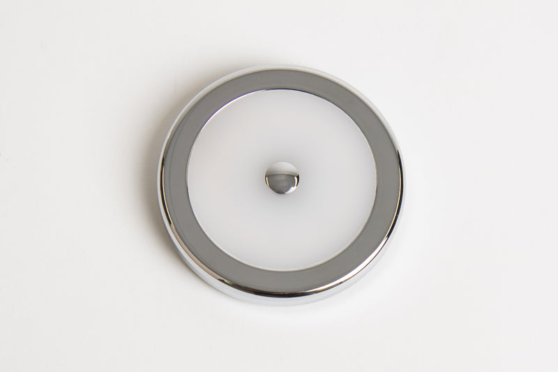 Carbest Faretto LED tondo cromato da incasso