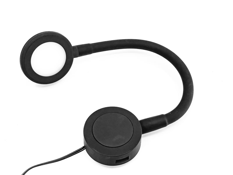 Luce flessibile da lettura LED con 2 prese USB-C e 1 presa USB-A