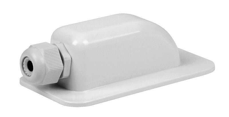 Passacavo da tetto per pannello solare - 1 cavo con pressacavo PG - Bianco