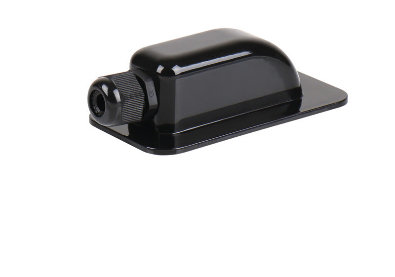 Passacavo da tetto per pannello solare - 1 cavo con pressacavo PG - Nero