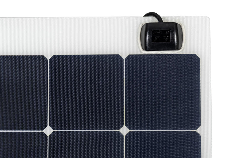 Carbest - Pannello fotovoltaico flessibile 110W, 1000 x 550 x 3 mm, bianco