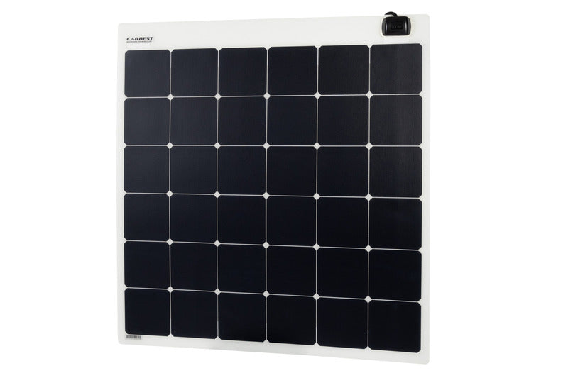 Carbest - Pannello fotovoltaico flessibile 135W, nero