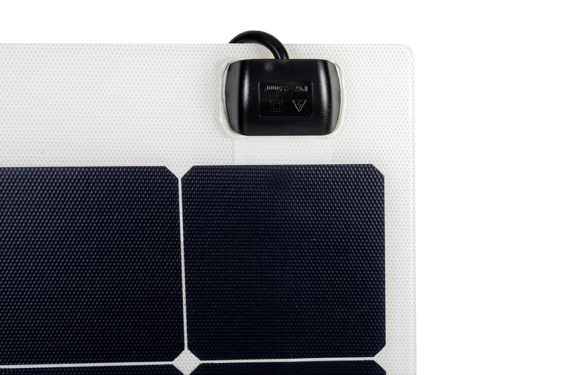 Carbest - Pannello fotovoltaico flessibile 135W, nero