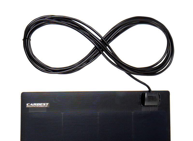 Carbest - Pannello fotovoltaico flessibile 150W PRO, nero