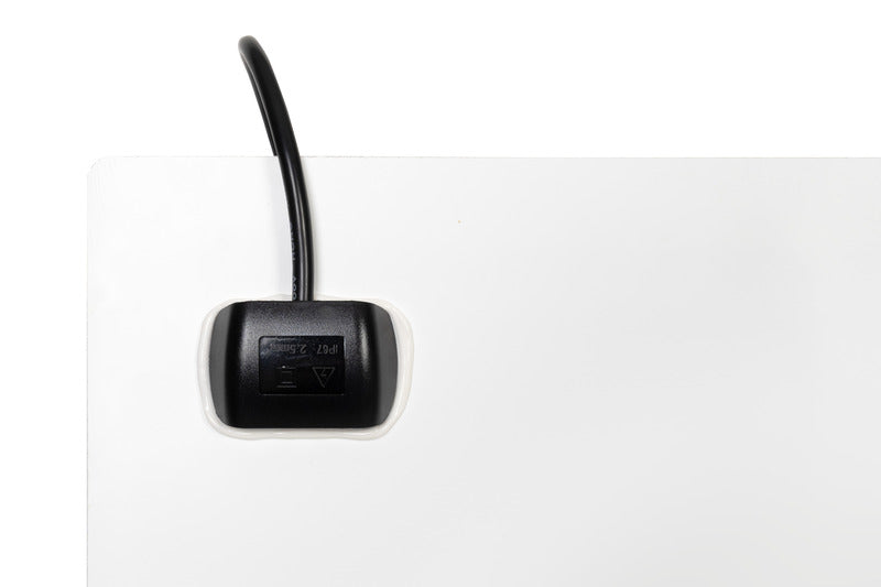 Carbest - Pannello fotovoltaico flessibile 165W, bianco