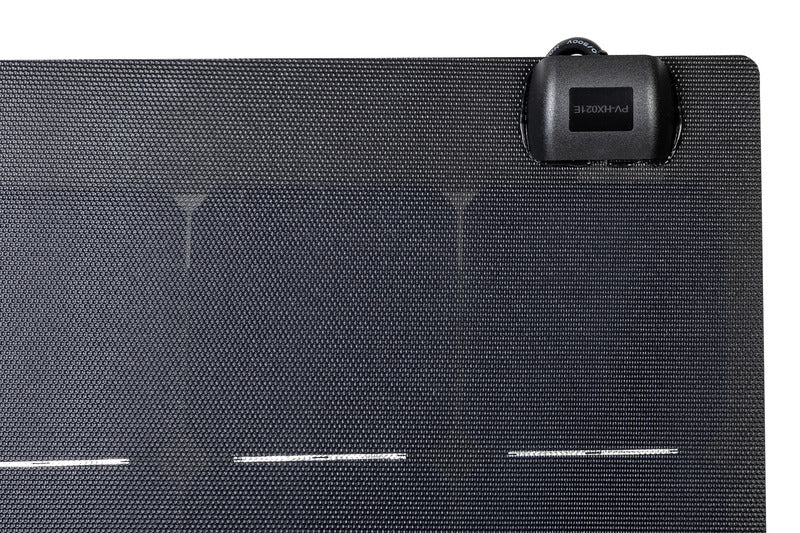 Carbest - Pannello fotovoltaico flessibile 110W, 1000 x 550 x 3 mm, nero