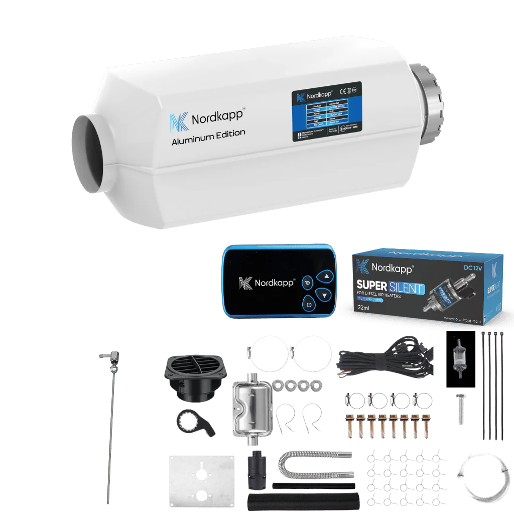 Riscaldatore a gasolio per camper NordKapp (varie potenze e versioni) - 12/24V con Bluetooth