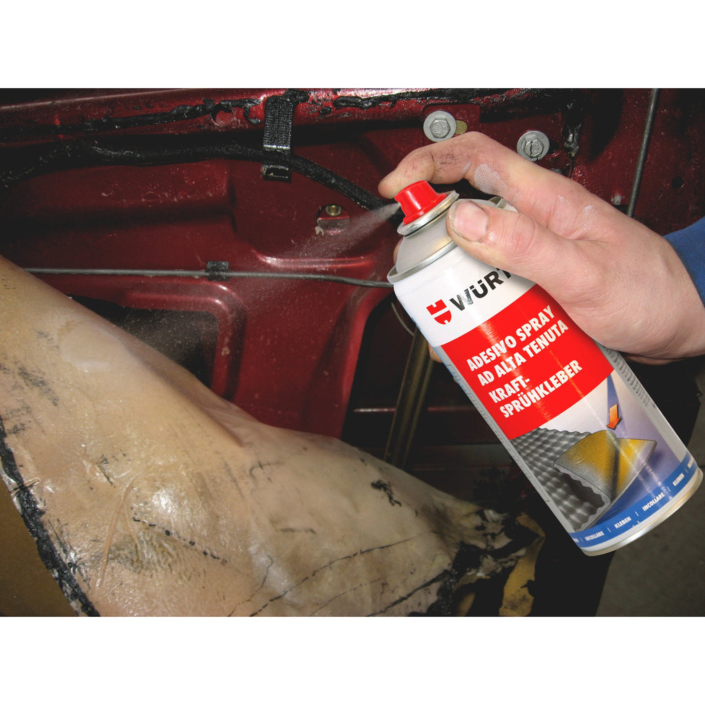 Adesivo spray a contatto ad alta tenuta Würth - 400ml