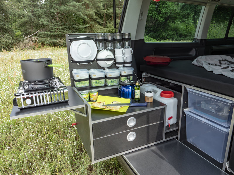 Kit di camperizzazione Reimo Camping Box L-CM - per VW California e Multivan