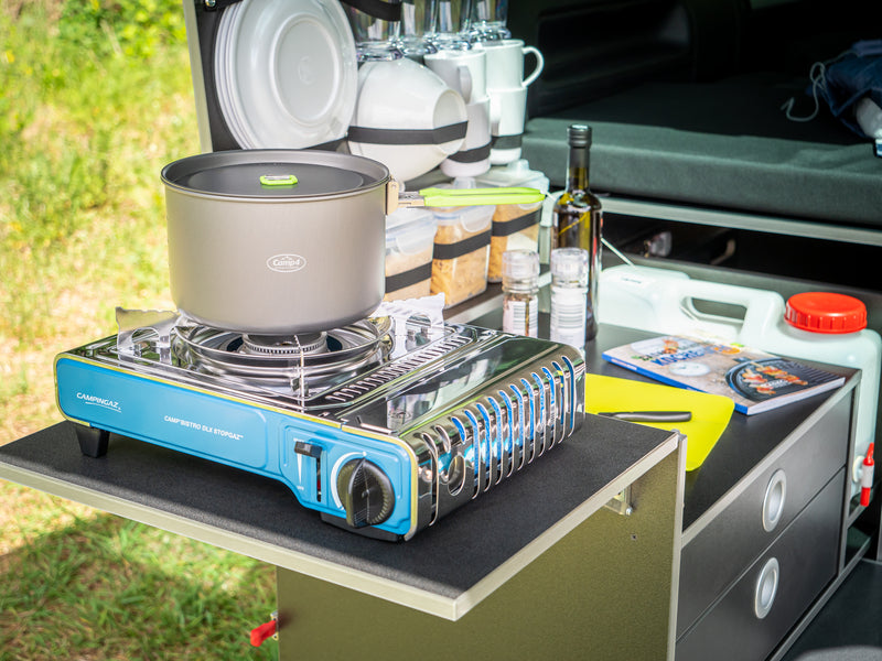 Kit di camperizzazione Reimo Camping Box L-CM - per VW California e Multivan