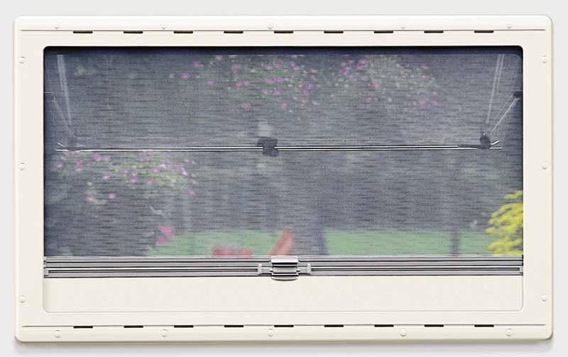 Dometic Seitz S4 - Finestra a compasso per camper e van - oscurante e zanzariera integrati - 700x400mm