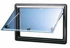 Dometic Seitz S4 - Finestra a compasso per camper e van - oscurante e zanzariera integrati - 800x350mm