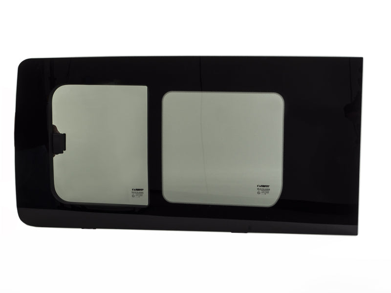Finestrino fisso in vetro di sicurezza oscurato per VW Caddy
