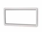 Carbest Elegance - finestra a compasso oscurata per camper e van - oscurante e zanzariera integrati - 500x350mm