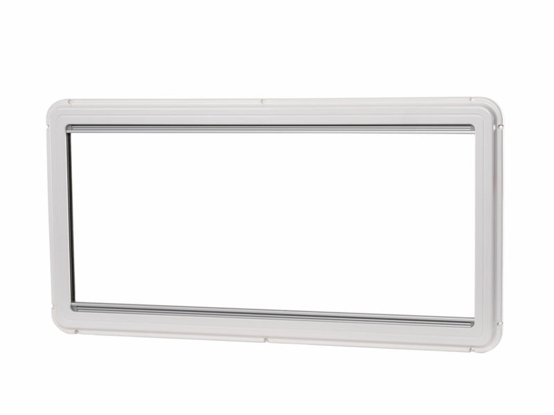 Carbest Elegance - finestra a compasso oscurata per camper e van - oscurante e zanzariera integrati - 500x350mm