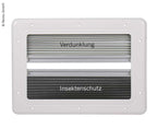 Carbest Classic - finestra a compasso per camper e van - oscurante e zanzariera integrati - 900x450mm