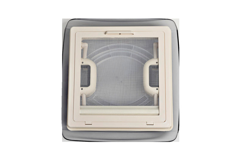 MPK Oblò per camper 28x28cm - ideale per il bagno - bianco