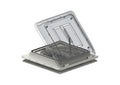 Fiamma Turbovent PolarControl - oblò per camper 40x40cm con ventilatore e termostato - trasparente