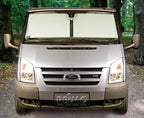 Remis RemiFront IV - Oscurante plissettato avvolgibile per parabrezza Ford Transit 2014-2019 senza sensori