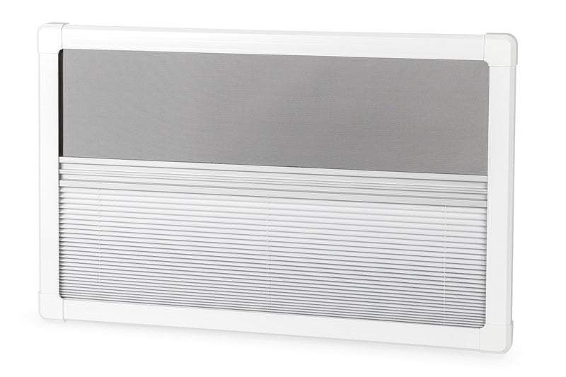 Carbest - MultiFrame telaio oscurante e zanzariera, telaio in PVC, bianco