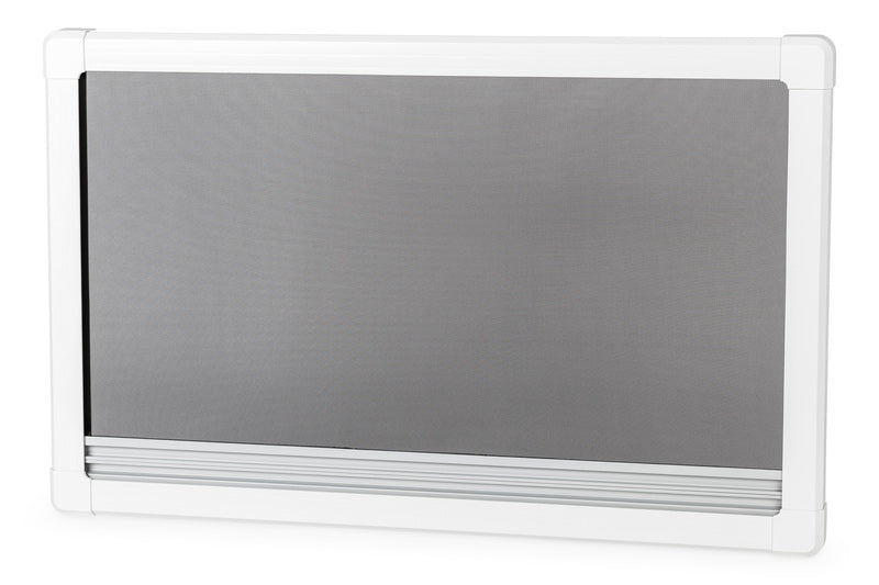 Carbest - MultiFrame telaio oscurante e zanzariera, telaio in PVC, bianco