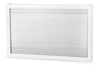 Carbest - MultiFrame telaio oscurante e zanzariera, telaio in PVC, bianco