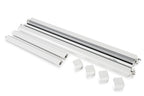 Carbest - MultiFrame telaio oscurante e zanzariera, telaio in PVC, bianco