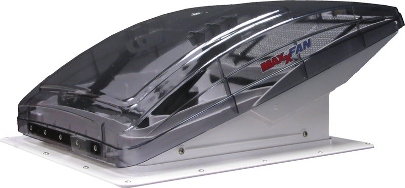 Maxxair MaxxFan Deluxe  - Oblò a tetto 40x40cm con parapioggia -  trasparente